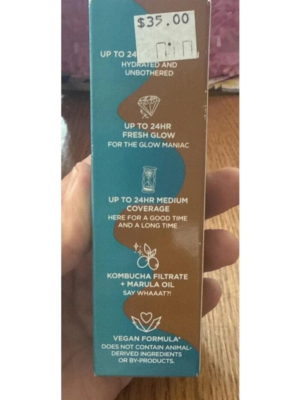 Urban Decay Hydromaniac Tinted Glow Hydrator Foundation 55 Medium 1.1 fl oz